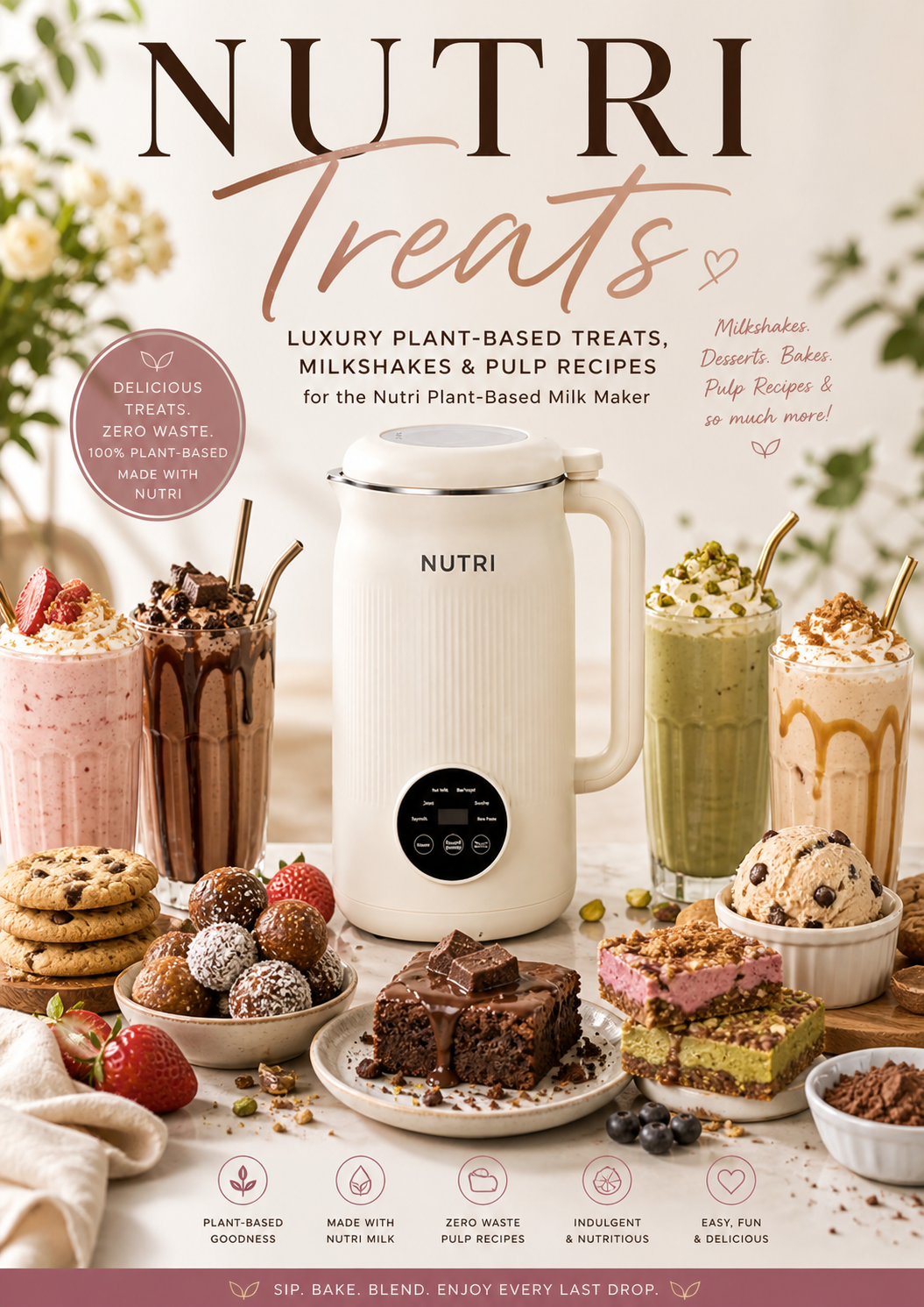 Nutri Treats - Plant-Based Treat Recipe Ebook