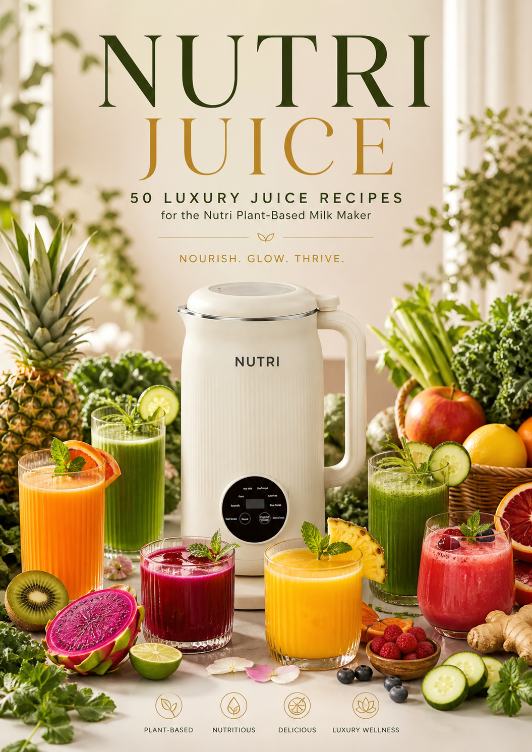 Nutri Juice - Plant-Based Juice Recipe Ebook