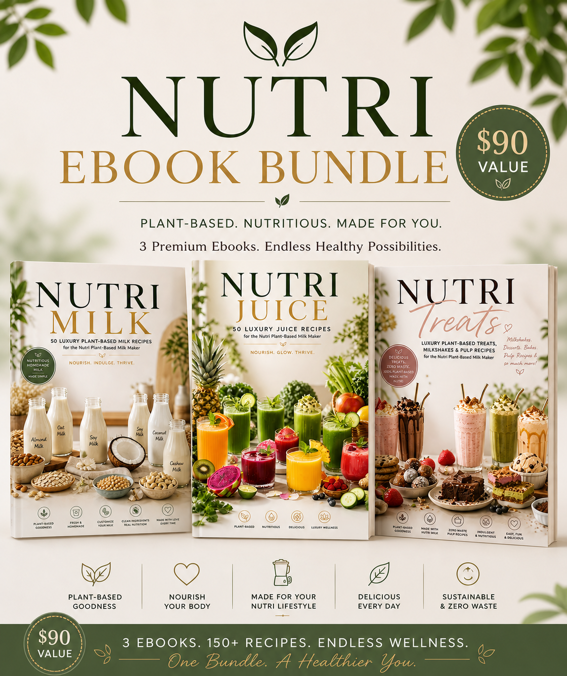 Plant-Based Recipe Ebook Bundle